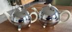 Art Deco bolpot, theepot, D.R.P DDR, Antiek en Kunst, Ophalen of Verzenden