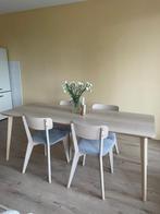 4x Lisabo Ikea Eetkamerstoel, als nieuw!, Huis en Inrichting, Stoelen, Ophalen, Nieuw, Wit, Eén