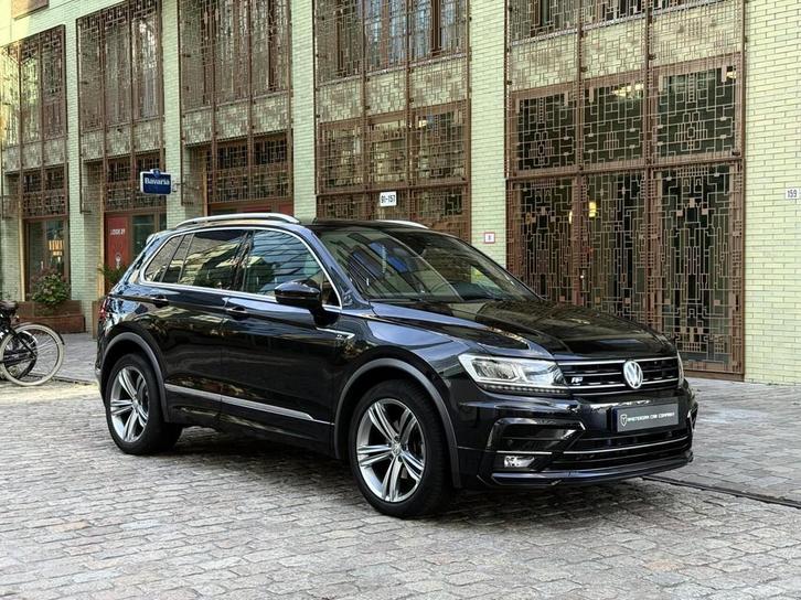 Volkswagen Tiguan 1.5 TSI R-design leder led dealer oh, Auto's, Volkswagen, Bedrijf, Te koop, Tiguan, ABS, Adaptive Cruise Control