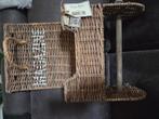 riviera maisson  rieten toiletrol houder nooit gebruikt., Huis en Inrichting, Ophalen of Verzenden, Nieuw, Minder dan 50 cm, Minder dan 50 cm
