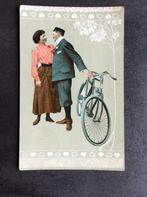Liefde, fiets, 1905, Verzamelen, Gelopen, Overige thema's, Voor 1920, Verzenden