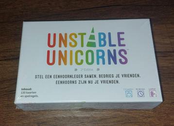 Unstable Unicorns beschikbaar voor biedingen