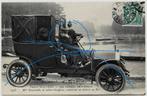 auto femme vrouw chauffeur taxi fotokaart 1907, Ophalen of Verzenden, Voor 1920, Gelopen, Voertuig