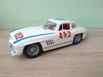 Mercedes-Benz 300 SL Gullwing Mille Miglia 1955 #452 Bburago, Hobby en Vrije tijd, Modelauto's | 1:18, Ophalen of Verzenden, Zo goed als nieuw