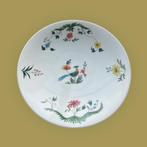 Faience serveerschaal Oiseaux de Paradis Gien France 30 cm, Verzenden, Overige stijlen, Schaal of Schalen