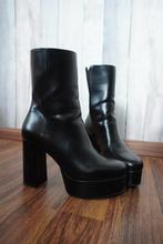 Gotische Zwarte Boots | Platform Boots | Maat 39, H&M, Zwart, Lage of Enkellaarzen, Ophalen of Verzenden