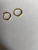 14 karaat gouden Oorringen 585, Ophalen of Verzenden, Zo goed als nieuw, Goud, Goud