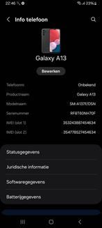 Samsung Galaxy A13 Zwart, Telecommunicatie, Mobiele telefoons | Overige merken, Gebruikt, Ophalen of Verzenden, Klassiek of Candybar