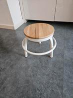 Krukje hout/ wit, Ophalen of Verzenden, Zo goed als nieuw, Hout