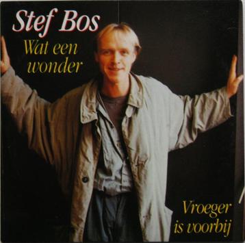 Stef Bos - Wat een wonder / Vroeger is voorbij (CD NIEUW)