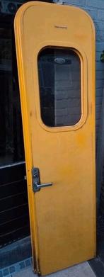 Stalen treindeur, Ophalen, Reclamebord