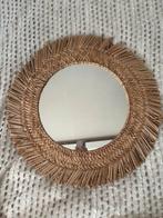 Ibiza stijl spiegel diameter spiegel 40 cm, Huis en Inrichting, Woonaccessoires | Spiegels, Ophalen, Minder dan 50 cm, Rond, Zo goed als nieuw