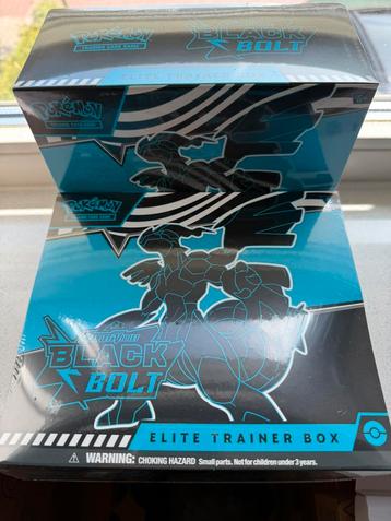 Pokemon Black Bolt ETB beschikbaar voor biedingen