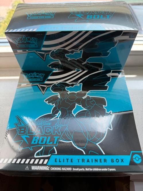 Pokemon Black Bolt ETB, Hobby en Vrije tijd, Verzamelkaartspellen | Pokémon, Zo goed als nieuw, Overige typen, Ophalen of Verzenden