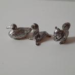 Koninklijk Begeer miniaturen Eekhoorn, Eend en Zeehond, Ophalen of Verzenden