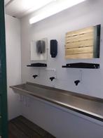 10 ft zeecontainer wasgelegenheid 2 kopsekanten, Ophalen of Verzenden