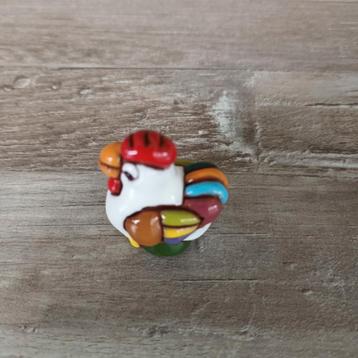 Keramisch Haantje - Decoratief beschikbaar voor biedingen