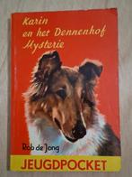 oud Jeugdpocket Detectiveserie: Karin en het Dennenhof €4, Antiek en Kunst, Verzenden, Rob de Jong
