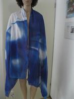 1 nieuwe turquoise sjaal - omslagdoek, 100X200 cm., Kleding | Dames, Mutsen, Sjaals en Handschoenen, Sarlini, Ophalen of Verzenden