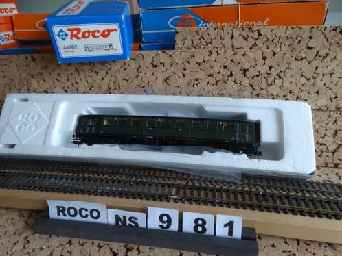 HO: NS adv 981 Roco 44982 HO blokkendoos stuurstand c 8101., Hobby en Vrije tijd, Modeltreinen | H0, Zo goed als nieuw, Wagon