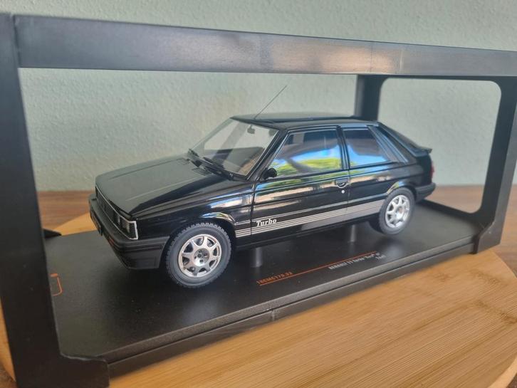 Aanbieding! Renault 11 Turbo 1987 zwart 1:18, Hobby en Vrije tijd, Modelauto's | 1:18, Nieuw, Auto, Overige merken, Ophalen of Verzenden