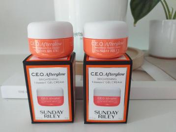 2 x 8 Gram Sunday Riley CEO Afterglow voor 12,50 euro samen beschikbaar voor biedingen