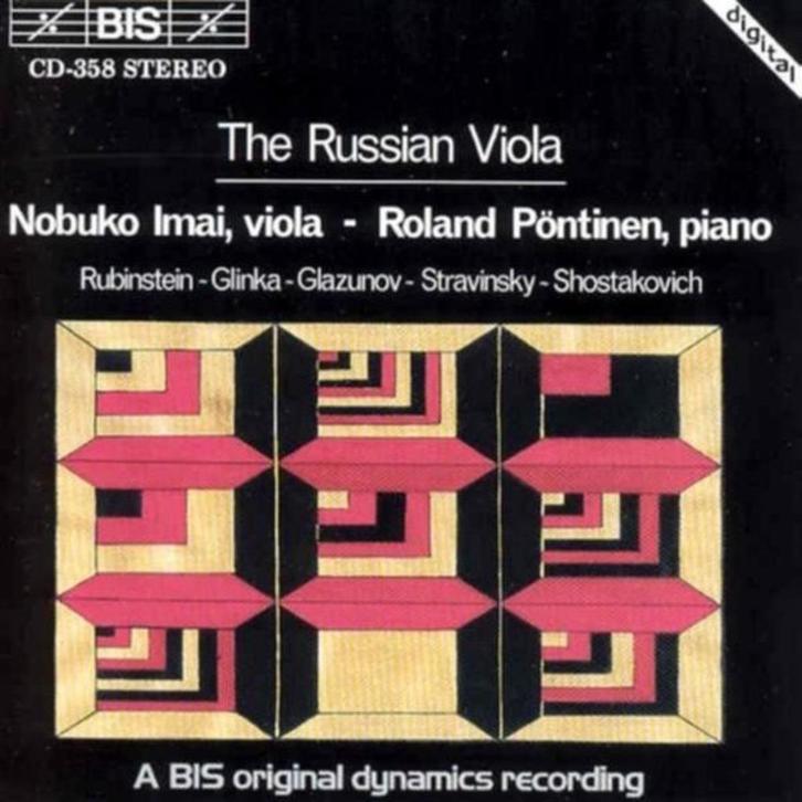 Nobuko Imai & Roland Pöntinen - The Russian Viola (CD)., Cd's en Dvd's, Cd's | Klassiek, Zo goed als nieuw, Kamermuziek, Romantiek