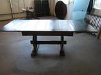 Houten antieke uitschuifbare eettafel, Antiek en Kunst, Antiek | Meubels | Tafels