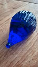Miloslav Janku Kristallen Egel Kobaltblauw, Antiek en Kunst, Ophalen of Verzenden