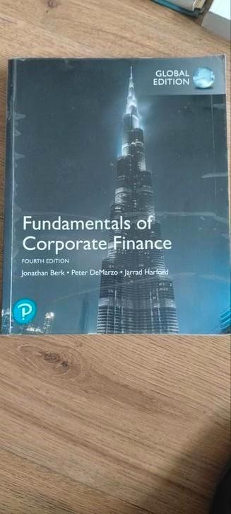 Fundamentals of corporate finance beschikbaar voor biedingen
