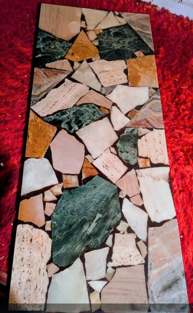 Terrazzo salontafelblad mozaïek voor de echte liefhebber, Huis en Inrichting, Tafels | Salontafels, Ophalen