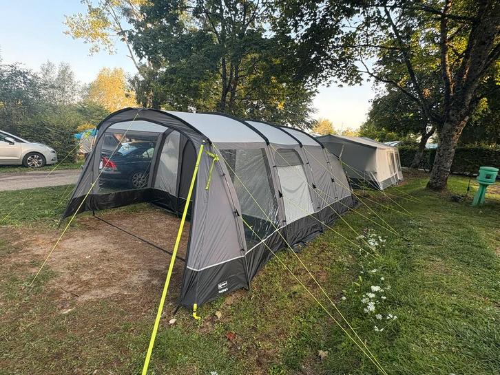 Tunneltent 6 persoons, Caravans en Kamperen, Tenten, Zo goed als nieuw, Ophalen