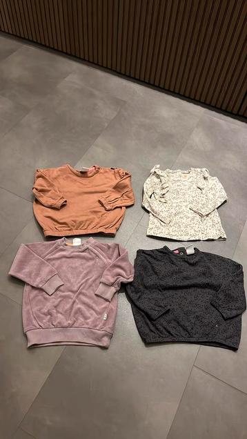 Set van 4 HEMA sweaters – Maat 80 – Diverse kleuren beschikbaar voor biedingen