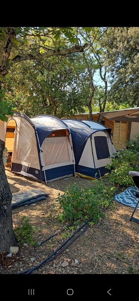 Te koop 6 persoons Obelink Amazonas 600 tunneltent, Caravans en Kamperen, Tenten, Gebruikt, Ophalen of Verzenden