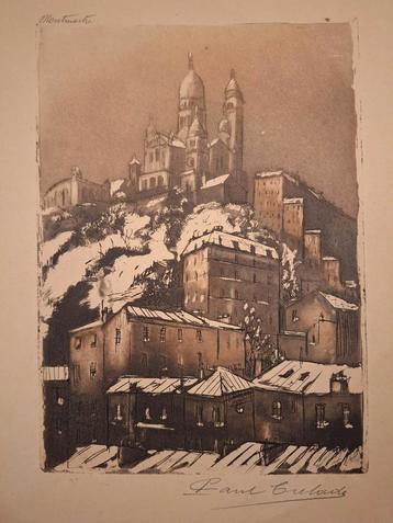 Ets Parijs - Paul Trelade 1895 -1975 beschikbaar voor biedingen