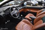 Peugeot 206 CC 1.6-16V Roland Garros|Leder|Clima|Mooi!, Auto's, Voorwielaandrijving, 4 cilinders, Cabriolet, 4 stoelen
