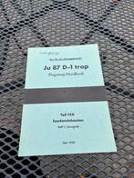 Flugzeug handbuch Ju87 D-1 trop WW2 Luftwaffe WW2, Verzamelen, Militaria | Tweede Wereldoorlog, Ophalen, Luchtmacht, Duitsland