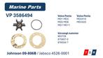 Impeller 3586494 voor Volvo Penta, Watersport en Boten, Ophalen of Verzenden, Nieuw, Motor en Techniek