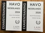 Gert P. Broekema - Examentraining Havo Nederlands 2025, Gert P. Broekema, HAVO, Ophalen of Verzenden, Zo goed als nieuw