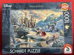 Disney Schmidt puzzle 1000 stukjes beauty and the beast, Ophalen of Verzenden, 500 t/m 1500 stukjes, Legpuzzel, Zo goed als nieuw