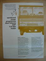 DAF 2600 2400 2200 DO Brochure 1968, Ophalen, Zo goed als nieuw, Overige merken, DAF