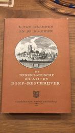 De Nederlandsche stad- en dorp-beschrijver, Ophalen of Verzenden, 20e eeuw of later, Zo goed als nieuw