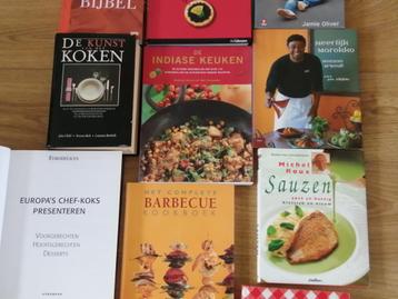 Professionele kookboeken - gerechten uit diverse landen
