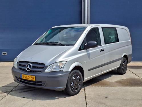 Mercedes-Benz Vito 110 CDI 320 Lang DC Luxe DUBBEL CABINE |, Auto's, Bestelauto's, Particulier, Te koop, ABS, Airconditioning