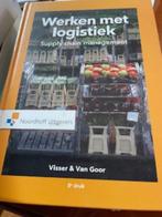 werken met logistiek - studieboek, Boeken, Zo goed als nieuw, Noordhoff Uitgevers, Beta, HBO