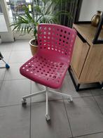 Bureaustoel Ikea roze, Huis en Inrichting, Bureaustoelen, Roze, Zo goed als nieuw, Ophalen