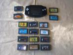gameboy advance + 16 spellen., Spelcomputers en Games, Spelcomputers | Nintendo Game Boy, Ophalen of Verzenden, Zo goed als nieuw