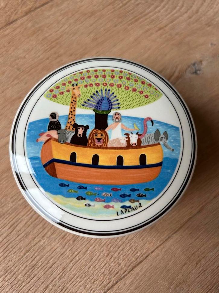 Villeroy & Boch Laplauz Ark van Noach Schaal, Huis en Inrichting, Woonaccessoires | Schalen en Manden, Zo goed als nieuw, Schaal