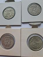 Serie guldens juliana zilver, Postzegels en Munten, Zilver, 1 gulden, Ophalen of Verzenden, Koningin Juliana