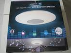 Plafondlamp met speaker en bluetooth, Huis en Inrichting, Lampen | Plafondlampen, Ophalen of Verzenden, Nieuw, Kunststof